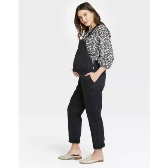 Hatch Pants - New The Nines By Hatch | Pants & Jumpsuits | Women’s Maternity Black Overalls Si